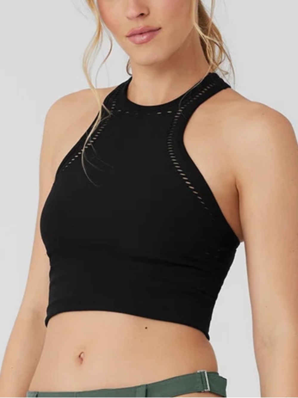 Alo Yoga Seamless Open Air Racerback Tank Top